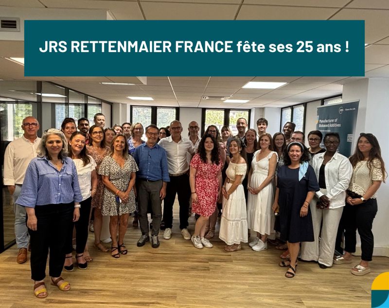 JRS RETTENMAIER FRANCE fête ses 25 ans